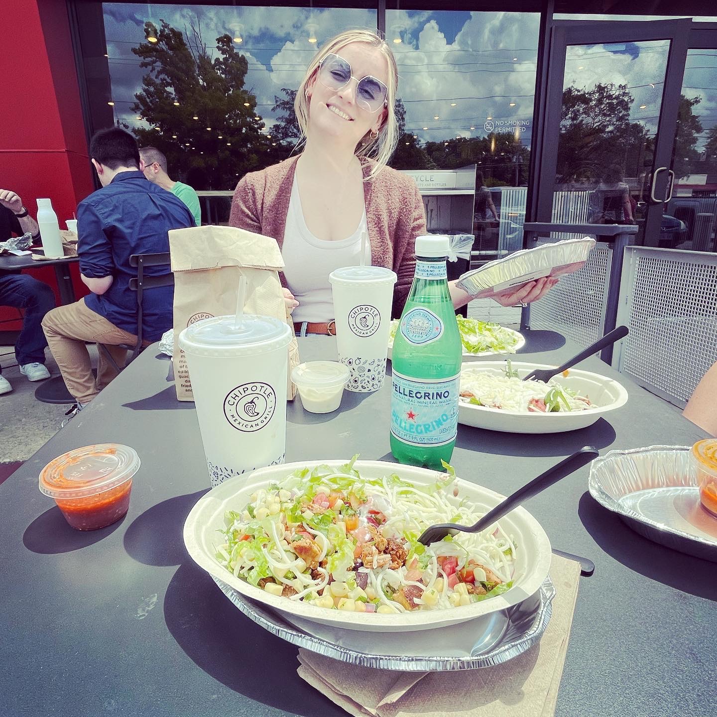 celebrating Chipotle Thursdays at Kiwi