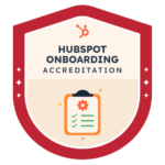 HubSpot Onboarding Accreditation badge