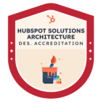 HubSpot Solutions Architecture Design Accreditation badge
